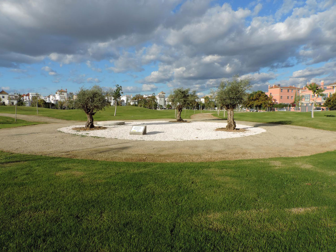 Obras de ampliación del Parque Guadaíra