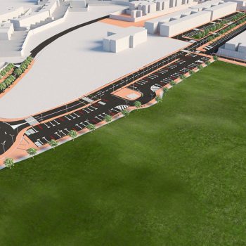 Obras del plan especial de adaptación de accesos al casco central de Mejorada del Campo