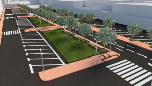 Obras del plan especial de adaptación de accesos al casco central de Mejorada del Campo